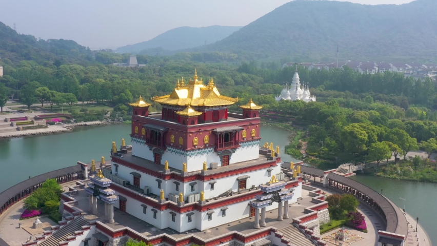 Lingshan Scenic Area Wuxi City, Jiangsu Province, China.