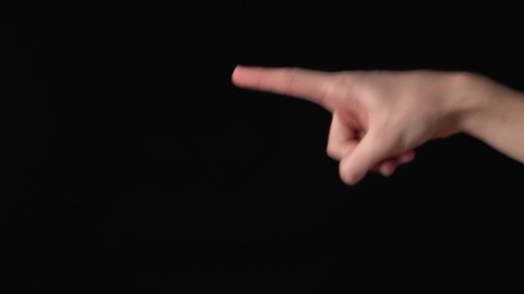 Hand Gesture Talk Blah Blah Stock Footage Video 100 Royalty Free Shutterstock