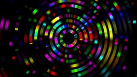 colorful led lights flashing shining brightly. Beautiful color reflector nightclub. disco background
A