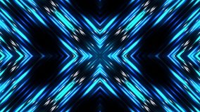 Lines Blue Glowing Abstract Background Looped Video