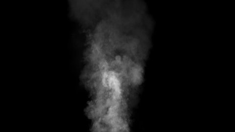 new smoke . smoke , vapor , fog - realistic smoke cloud best for using in composition, 4k, use screen mode for blending, ice smoke cloud, ascending vapor steam over black background. 