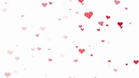 Red Heart fall animation background - Powered by Shutterstock - Get 15% off with code: PIKWIZARD15