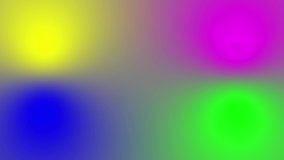Abstract gradient background with moving colors