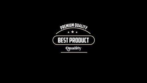 premium quality best product word animation motion graphic video with Alpha Channel, transparent background use for website banner, coupon, sale promotion, advertising, marketing 4K Footage