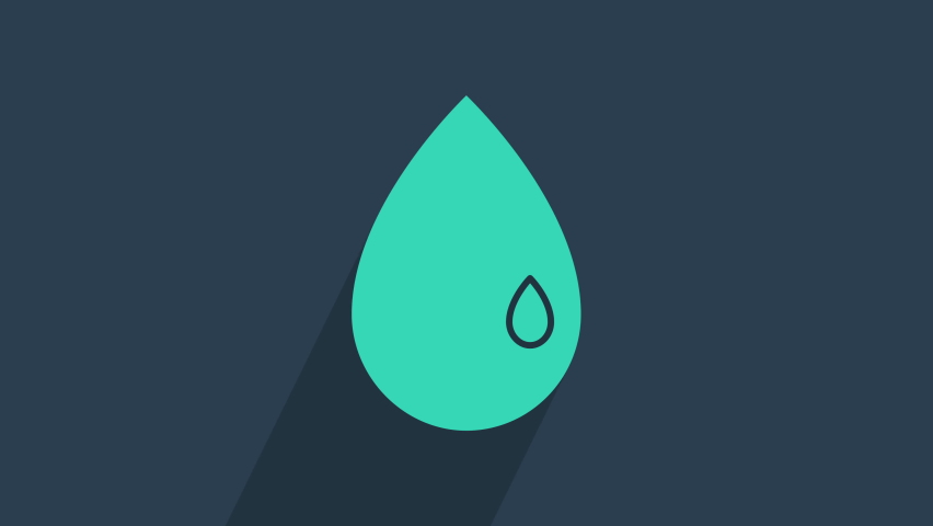 drop animated icon 4k improve project Stock Footage Video (100% Royalty ...