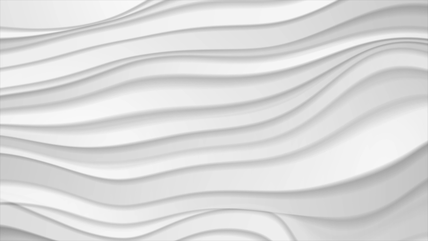Grey paper refracted waves abstract motion background. Seamless looping. Video animation Ultra HD 4K 3840x2160 Royalty-Free Stock Footage #1065875227