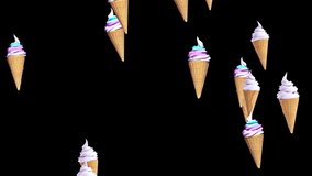 Ice cream  Looped Video