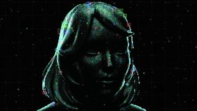 Artificial Intelligence Facial Id Scanner Visualization in Work. illustration of Process Recognition and Biometric Digitalization Humanity. Monitoring Interface Unlock Tracking User. Big Data Analysis - Powered by Shutterstock - Get 15% off with code: PIKWIZARD15