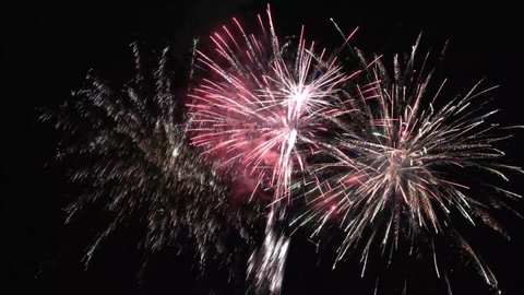 Amazing Fireworks 4k Stock Footage Video (100% Royalty-free) 24503225 ...