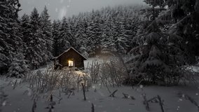 Home town winter, snow, ice, Wilderness, cold, night - Powered by Shutterstock - Get 15% off with code: PIKWIZARD15