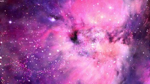 4k Stars and Galaxy Road. Animated Clouds Space Travel. Infinite Space Travel. Video moving stars space background rotation nebula. Incredible space travel. Purple and Pink Nebula Background.