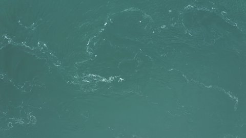 Swirling Ocean Seas at Naruto Tokushima Strait, Japan