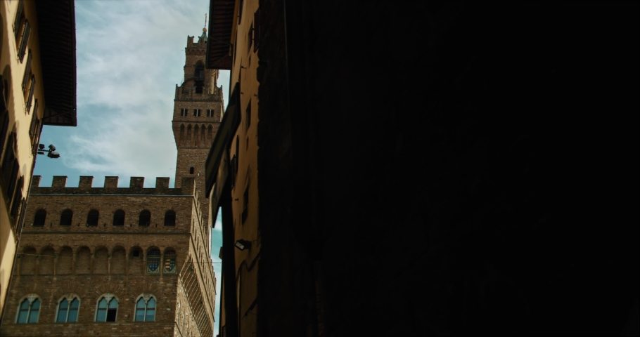 
Clock Tower of Palazzo Vecchio in Florence, Italy Royalty-Free Stock Footage #1066080937