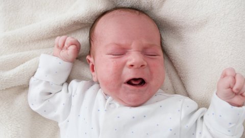 Newborn Crying Baby Boy New Born Stock Photo 340818158 | Shutterstock