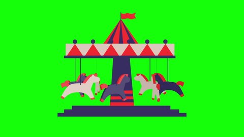 Carousel animation, Toys, Retro horses