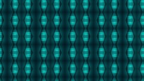 Abstract blue zigzag and rhombus pattern background in 4k video.