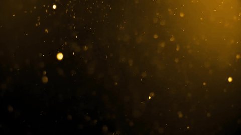 Abstract particles and flashes glowing glimmering dust. Seamless loop 4k animation.