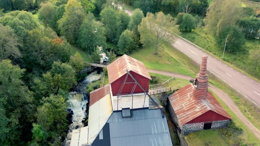 Video of Ancient Viking Mill Aerial