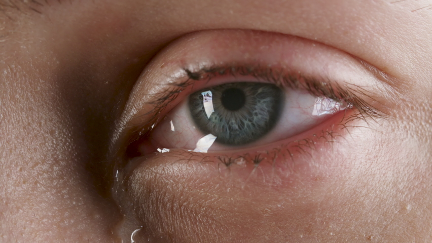 Close-up video of woman