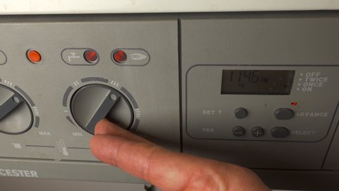 Domestic Home Gas Combi Boiler Control Stock Footage Video (100%  Royalty-free) 1066471738 | Shutterstock