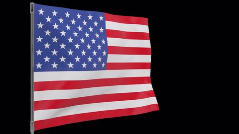 Abzeichen US Flagge 3D Effekt multicam