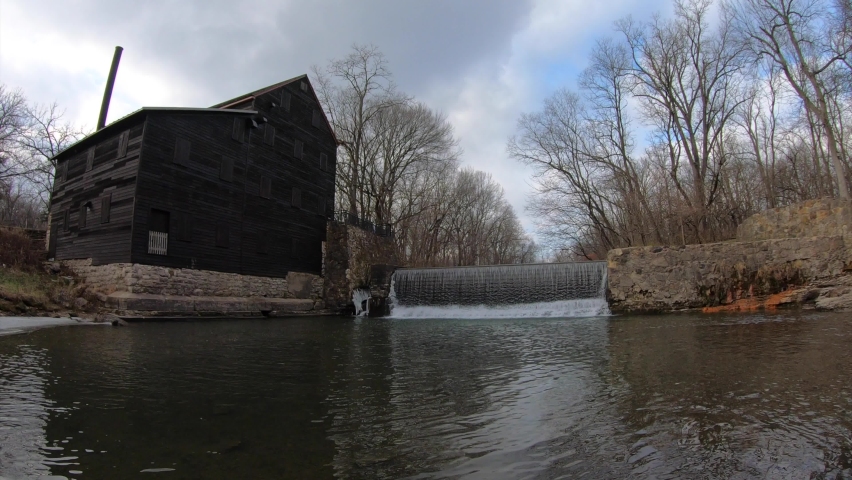 Wildcat Dan State Park Pine Creek Grist Mill and Melpine Schoolhouse Sightseeing ground