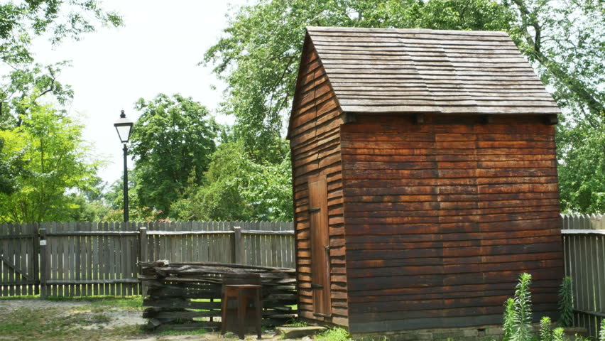  Old Historic Wooden Cabin
