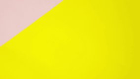 sweet heart on pink and yellow background for lover or valentine day