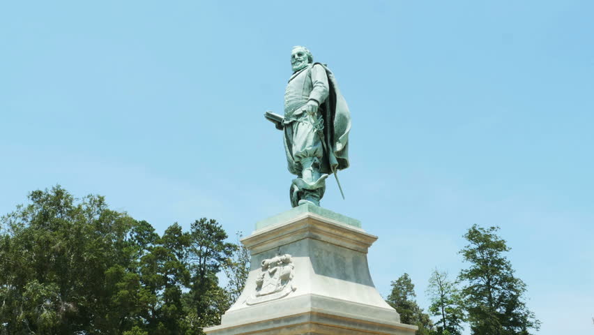 Captain John Smith Governor of Virginia 1608 Statue