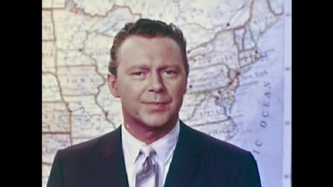 CIRCA 1960s - In 1965, Reporter George Putnam explains his view that Americans have a constitutional right to be protected from smut.