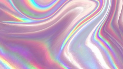 Modern Beautiful Holographic Background Moving Waves Stock Footage ...