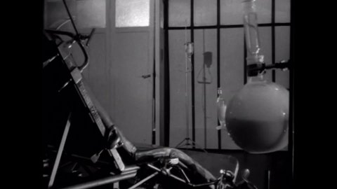 CIRCA 1969 - In this sexploitation movie, a mad scientist is killed by the unwilling subjects of his experiment on sexuality.