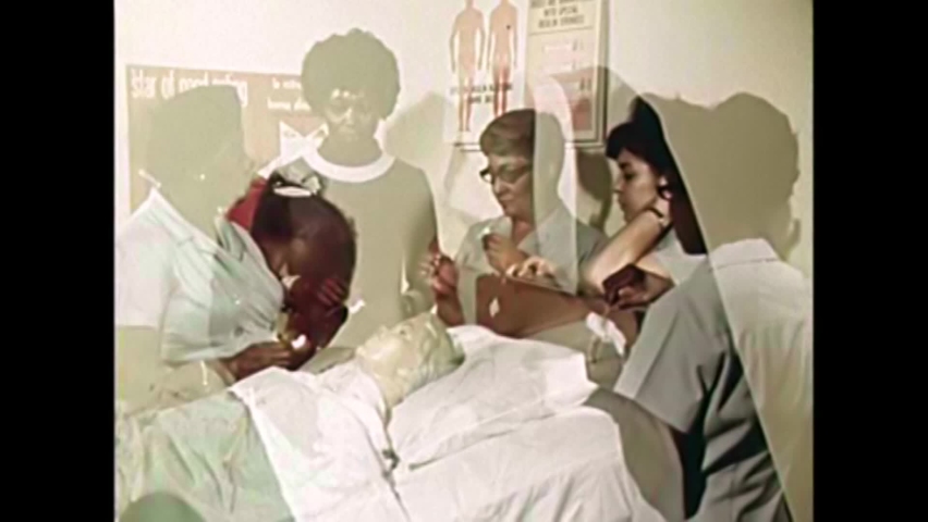 circa 1960s - new healthcare workers: Stockvideos & Filmmaterial (100 %...