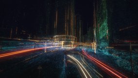 Creating digital model of a city. Artificial Intelligence technology concept. Smart city - Powered by Shutterstock - Get 15% off with code: PIKWIZARD15