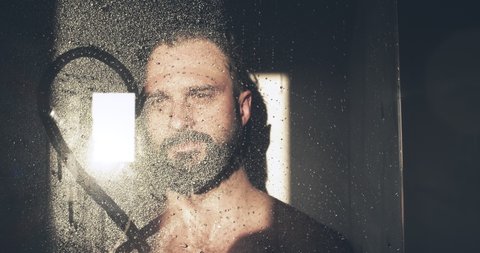 578 Men showering together Stock Video Footage - 4K and HD Video Clips