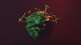 Covid-19 Virus Cell mutating strain - Microscopic representation 3D abstract - Powered by Shutterstock - Get 15% off with code: PIKWIZARD15