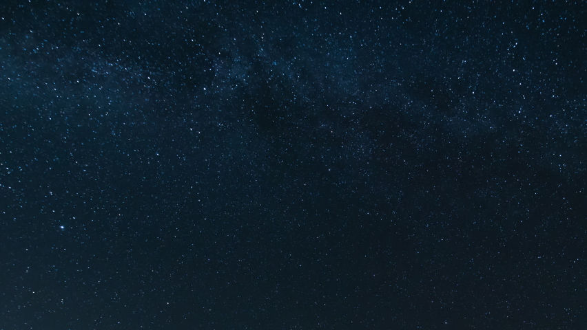 Draconids Meteor Shower and Milky Way Galaxy Northwest Sky Joshua Tree National Park California USA