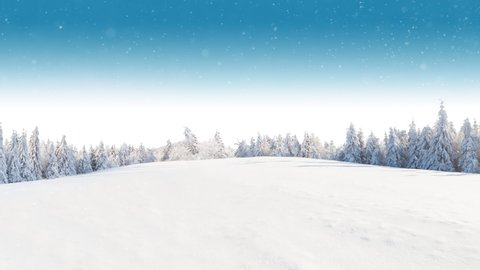 Beautiful Winter Panorama Fresh Powder Snow Stock Photo 510667306 ...