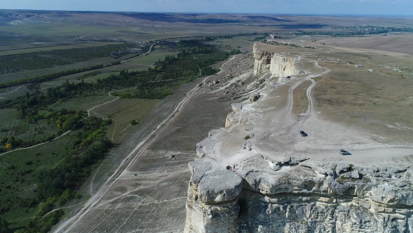 White Rock is a natural monument in Crimea, Russia
