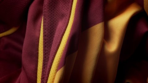 claret and amber trainers