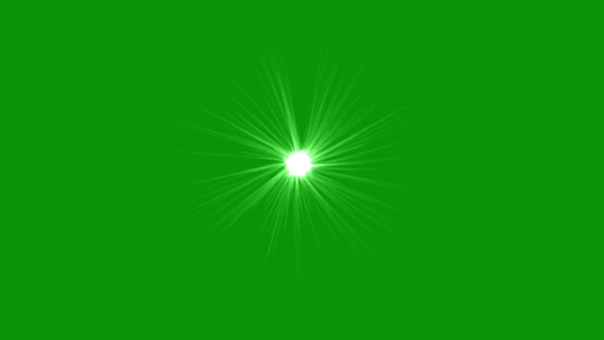 Shining star and light rays motion graphics with green screen background | Shutterstock HD Video #1066999324