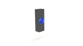 Black explosion destruction futuristic object on white 4k - Powered by Shutterstock - Get 15% off with code: PIKWIZARD15