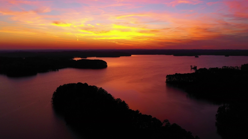 Lake Lanier Stock Video Footage