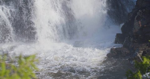 large waterfall sounds