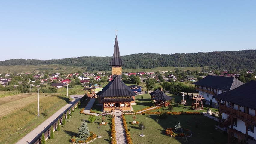 Wood church in Romania Traditional landmark