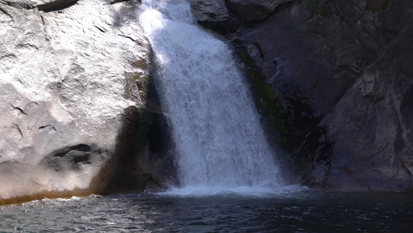 Kings Canyon National Park Roaring River Falls Lower Falls.