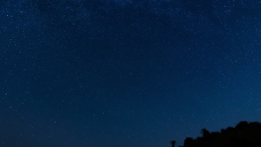 Draconids Meteor Shower and Polaris Stock Footage Video (100% Royalty ...