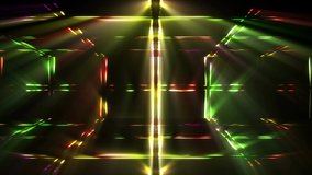Video of Colorful Lights Background 