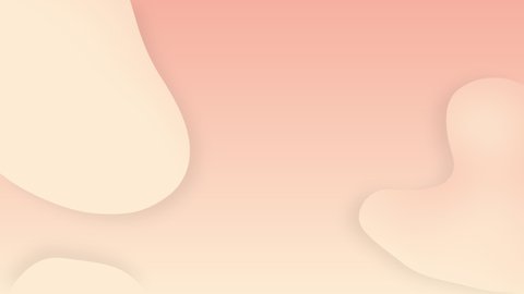 Juicy Peach fluid gradient pattern background animation. Abstract background concept fluid dynamic with vivid bright color. Seamless loop motion design, 4K ultra HD video animation. Video Stok