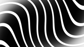 Black And White Creative Motion Backdrop With Flat Stripes